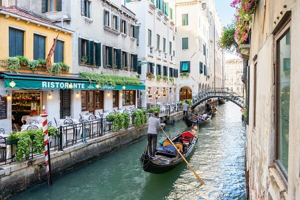 What is the best time to take a gondola ride in Venice?